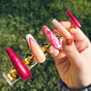 Christmas Press on Nails